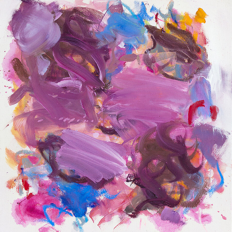 Ulrike Seyboth, études violettes, 2016