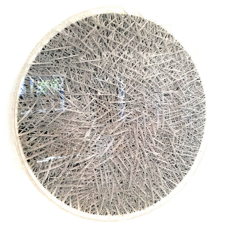 Dieter Kraenzlein, OT, resin, diameter 65 cm,  2014