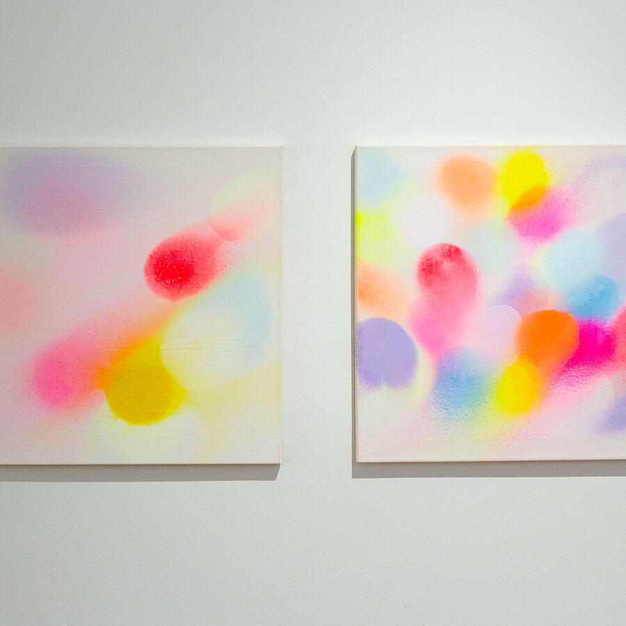 Margit Hartnagel, Arising Colors 1-5-23, 2023 & Arising Colors 12-9-23, 2023